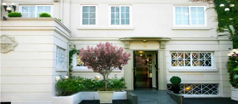 Carmenere Ecohotel Santiago Exterior photo